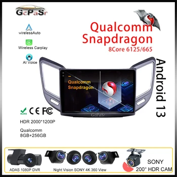 Qualcomm Android Carplay Multimediálny Prehrávač Pre Changan CS15 2016 - 2020 360 Fotoaparát autorádia Autoradio Navigáciu GPS, WiFi, BT 5G