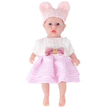 IVITA WG1571 6.69 palcový 126g 100% Originálne celého Tela Silikónové Reborn Baby Doll Nevyfarbené Nedokončené Realistické Bábiky Deti Hračky