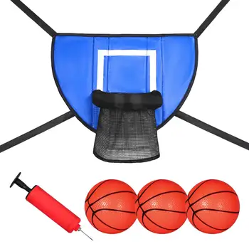 Mini Basketbal Hoop pre Trampolínu s Basketbal Čerpadla je Vodotesný, Odolný Trampolína Príloha Príslušenstvo pre Chlapcov, Dievčatá