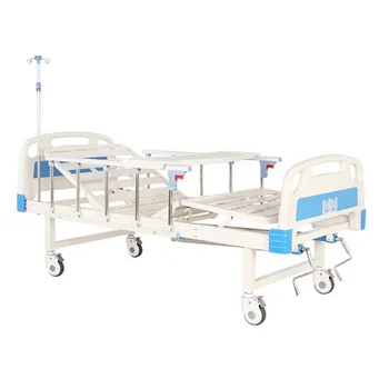 Pôvodné veľkoobchod lekársky nábytok domácej starostlivosti nemocnice klinické posteľ príručka 2 funkcia zdravotnú posteľ, 2 kľučky pacienta Nemocničnej posteli