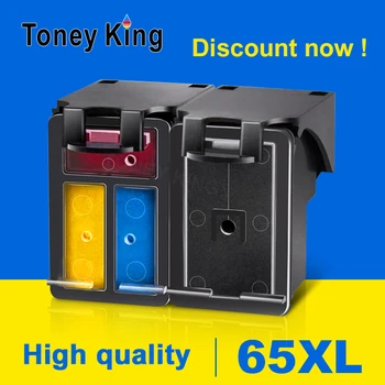 TONEY KING Ink cartridge 65XL Kompatibilný pre hp 65 XL Kazety pre hp65xl pre hp65 pre hp Envy 5010 5020 5030 5032 5034 5052