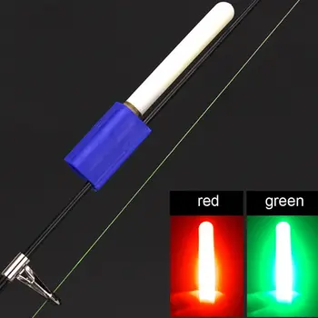 1 ks Rozsvieti Lampa Nočný Rybolov LED Bite Alarm Svetlo Rybársky Prút Tip Klip Žiary Stick Elektronické Svetlo