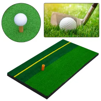 Golf Cvičenie Mat Školenia Biť Trávy Pad s Loptou Dvore Krytý Praxi Aids Gumy Tee Držiteľ Fitness Dodávky Jy12 21