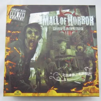 Mall of Horror Doskové Hry Zombie Prežitie Hra 3-6 Hráčov Strana Hry Rodinu, Deti, Dospelých Zábavné Hry Darček