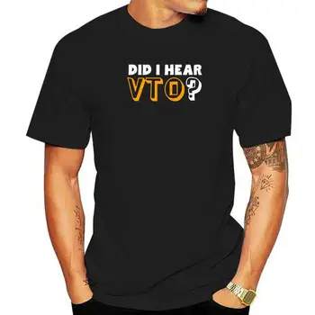 Počul som, VTO T-Shirt Bavlna Klasické Tees Špeciálne Mužské Tričko na Mieru Harajuku Streetwear O Krk