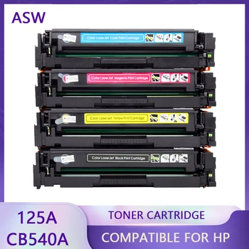 Kompatibilný Toner CB540A s Tonerom CB540 540A 540 CB541A CB542A CB543A 125A pre HP Color LaserJet CP1215 CP1515n CP1518ni CM1312