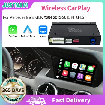 JUSTNAVI Na Mercedes Benz GLK X204 2013 - 2015 Systému Linux Wried Apple Wireless Radio Carplay Záznamník BOX AirPlay Zrkadlo Odkaz