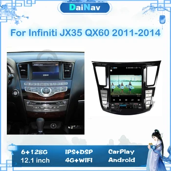 128GB Car audio Rádio Pre Infiniti JX35 QX60 2011 2012 2013 Multimediálny mp3 Prehrávač android auto stereo systém HD GPS vedúci jednotky