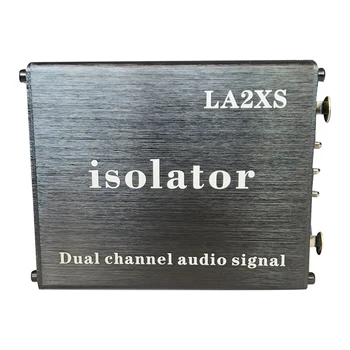 LA2XS Zvukový Izolant Zníženie Hluku Filter Eliminuje Aktuálne Hluk, Dual-Channel 6.5 XLR Mixer Zvukový Izolant