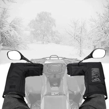 ATV Nepremokavé Rukavice Touch-Priateľské Taška/Predné Vietor Láme Stráže Motocyklové Rukavice snežných skútrov Riadidlá Rukavice