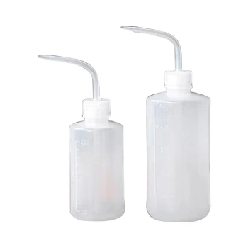 2 BALENIE 250 ml 500 ml Plastová Umývanie Fliaš s mierkou Lekárske strička Zalievanie Nástroj pre Rastlinných Živín, Vody