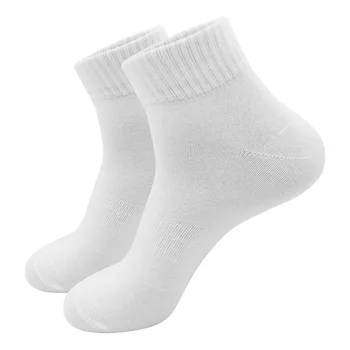 Pánske čisté bavlnené ponožky na jar a v lete, dve ihly pánske ponožky pánske absorpciu potu prevencia