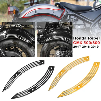 Motocykle Hliníkové Nálepky Zadný Blatník Akcenty Obočie Výbava Dekorácie Prerobit Splash Guard pre 2018 Honda Rebel CMX 500 300