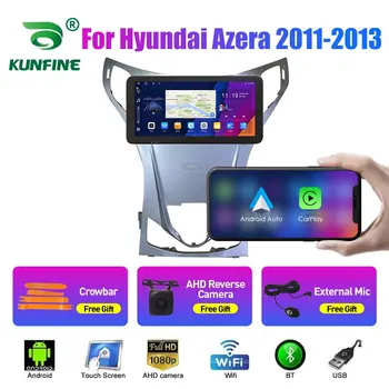 10.33 Palcový autorádia Pre Hyundai Azera 2011-2013 2Din Android Octa-Core Auto Stereo DVD Prehrávač, GPS Navigáciu QLED Obrazovke Carplay