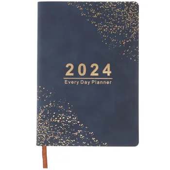 2024 Notebook Denná Týždenný Plánovač Notebooky Denník Caderno Do Zoznamu Vrecku Poznámka Knihu Diario Kalendár Office Papelaria Poznámkový Blok